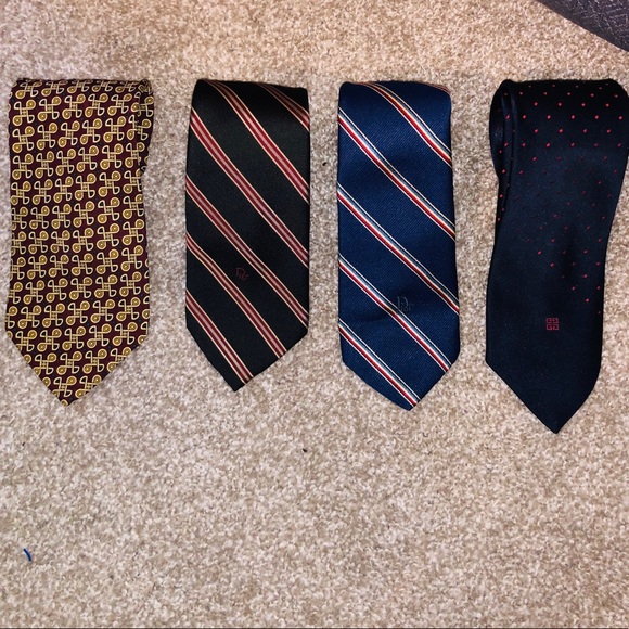 Dior Other - Ties - Salvatore / Dior / Givenchy - Set of 4